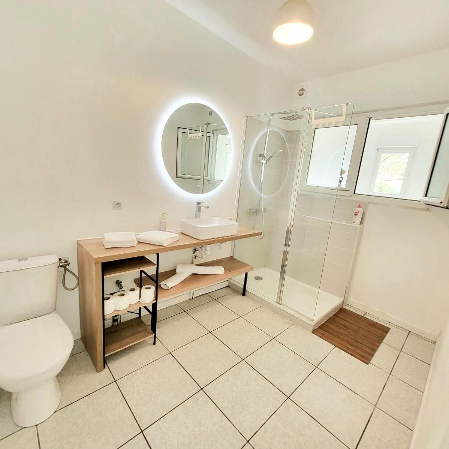 Bel Appartement Avec Jardin De 30M2 , Climatise Avec Parking Et Arrivee Autonome 卡贝斯塔尼 外观 照片