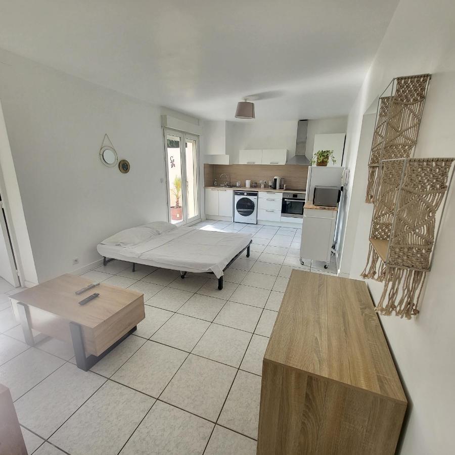 Bel Appartement Avec Jardin De 30M2 , Climatise Avec Parking Et Arrivee Autonome 卡贝斯塔尼 外观 照片
